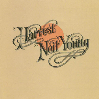 neil young harvest poster